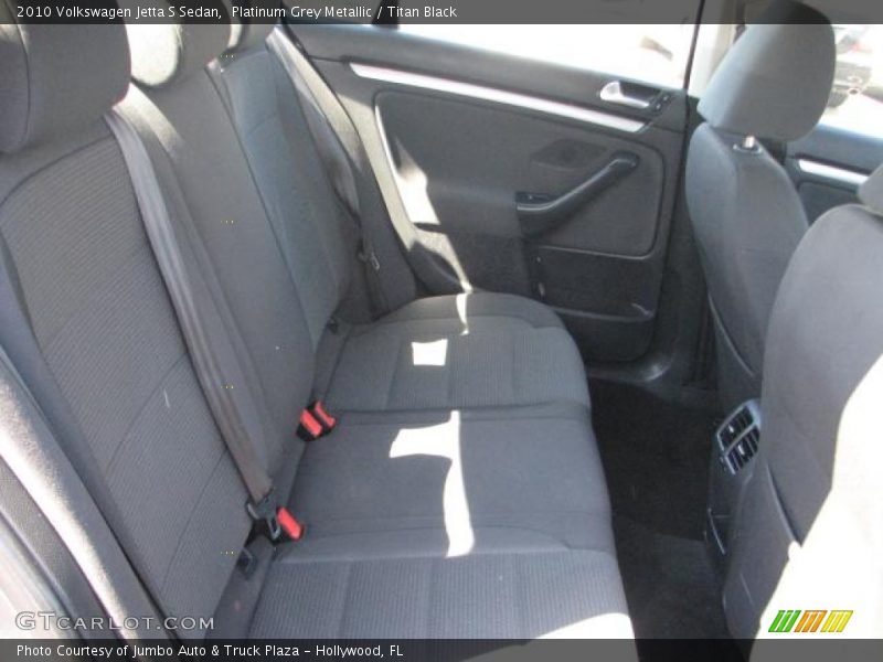 Platinum Grey Metallic / Titan Black 2010 Volkswagen Jetta S Sedan
