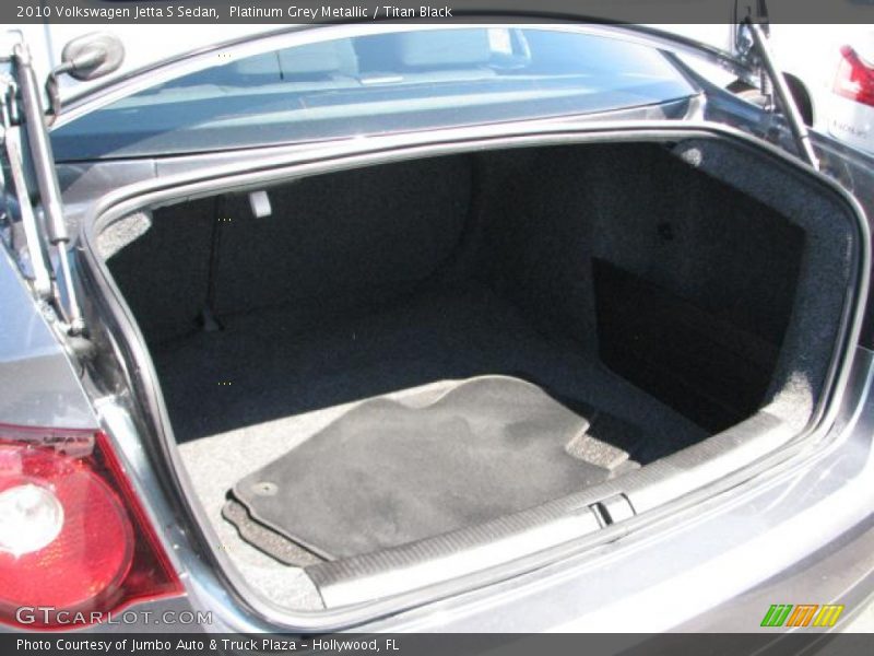 Platinum Grey Metallic / Titan Black 2010 Volkswagen Jetta S Sedan