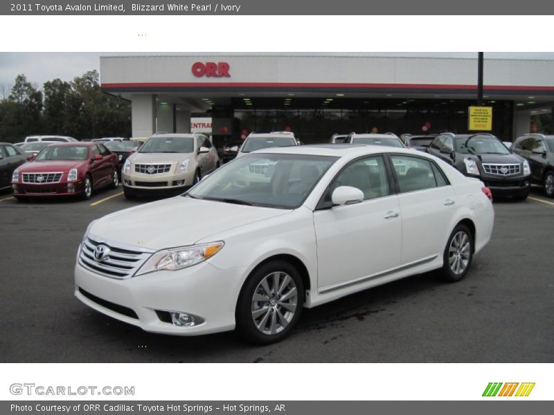 Blizzard White Pearl / Ivory 2011 Toyota Avalon Limited