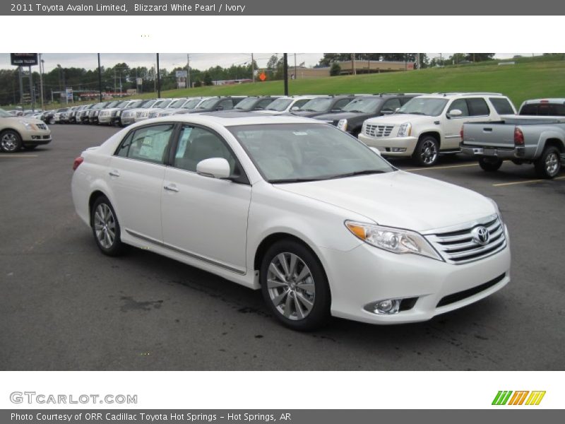 Blizzard White Pearl / Ivory 2011 Toyota Avalon Limited