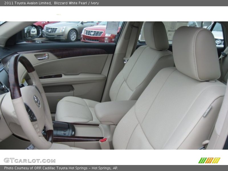 Blizzard White Pearl / Ivory 2011 Toyota Avalon Limited