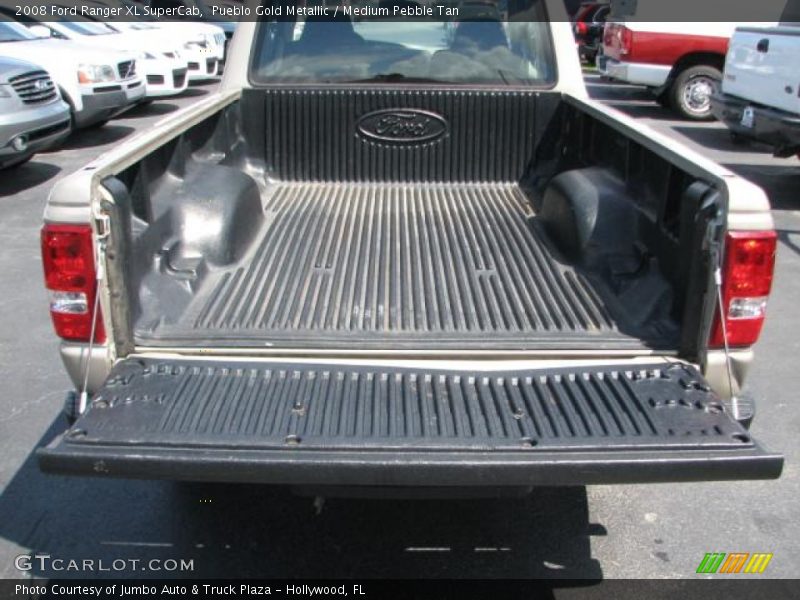 Pueblo Gold Metallic / Medium Pebble Tan 2008 Ford Ranger XL SuperCab