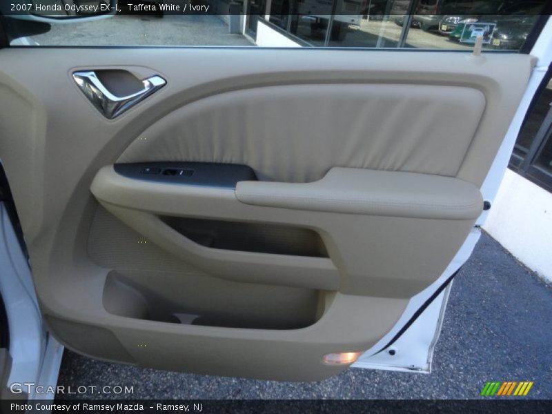 Taffeta White / Ivory 2007 Honda Odyssey EX-L