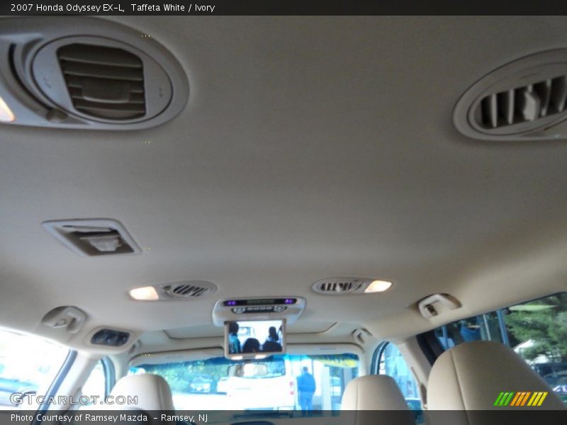 Taffeta White / Ivory 2007 Honda Odyssey EX-L