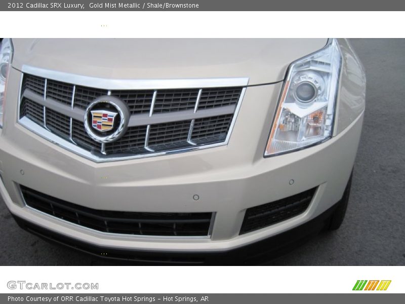 Gold Mist Metallic / Shale/Brownstone 2012 Cadillac SRX Luxury