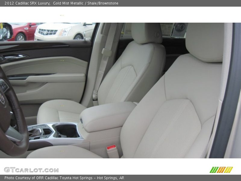 Gold Mist Metallic / Shale/Brownstone 2012 Cadillac SRX Luxury