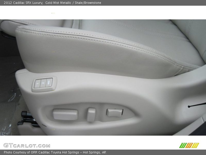 Gold Mist Metallic / Shale/Brownstone 2012 Cadillac SRX Luxury