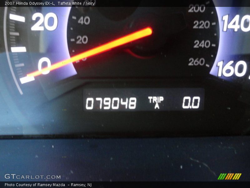 Taffeta White / Ivory 2007 Honda Odyssey EX-L