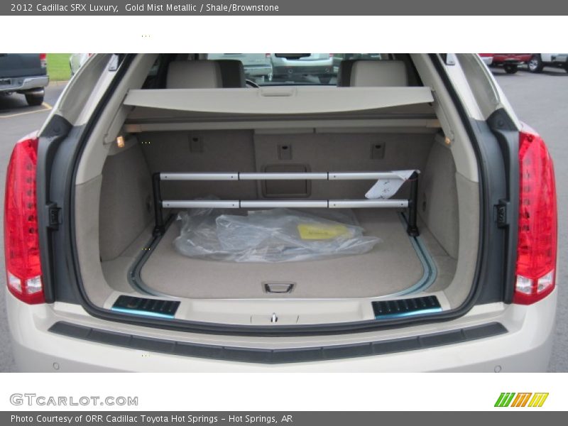 Gold Mist Metallic / Shale/Brownstone 2012 Cadillac SRX Luxury