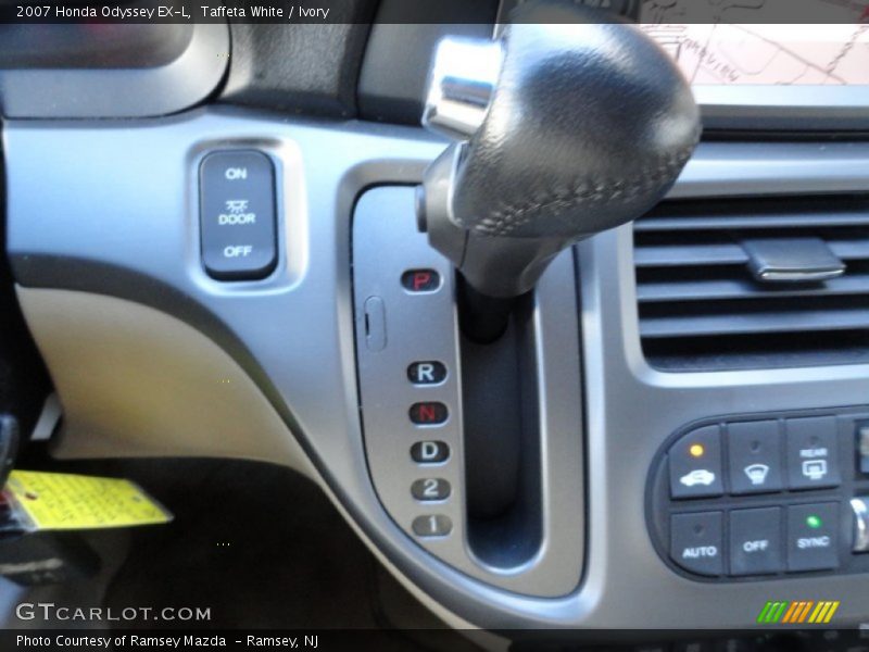Taffeta White / Ivory 2007 Honda Odyssey EX-L
