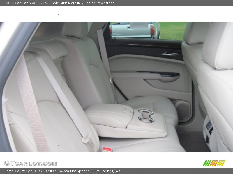 Gold Mist Metallic / Shale/Brownstone 2012 Cadillac SRX Luxury