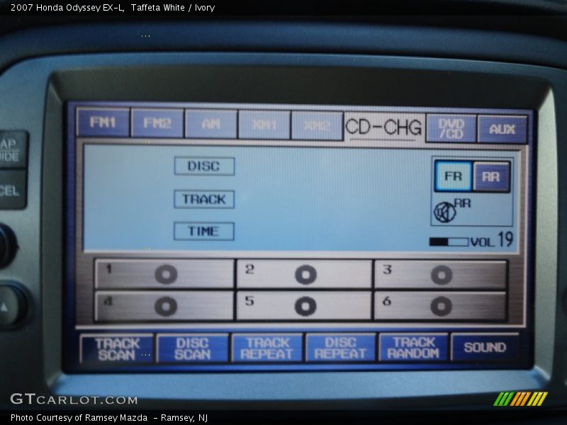 Taffeta White / Ivory 2007 Honda Odyssey EX-L