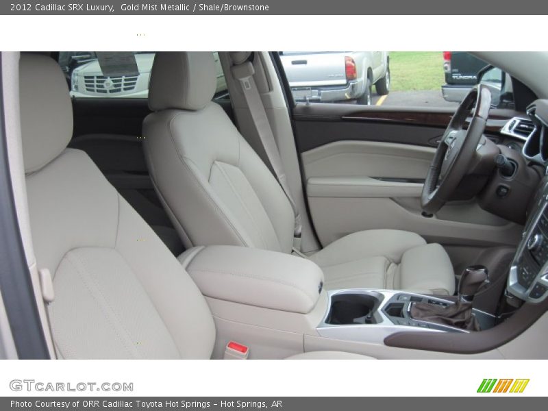 Gold Mist Metallic / Shale/Brownstone 2012 Cadillac SRX Luxury