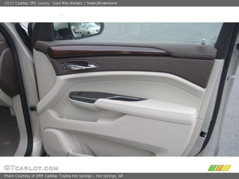 Gold Mist Metallic / Shale/Brownstone 2012 Cadillac SRX Luxury