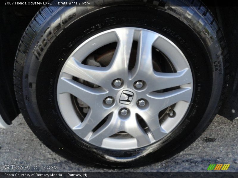 Taffeta White / Ivory 2007 Honda Odyssey EX-L
