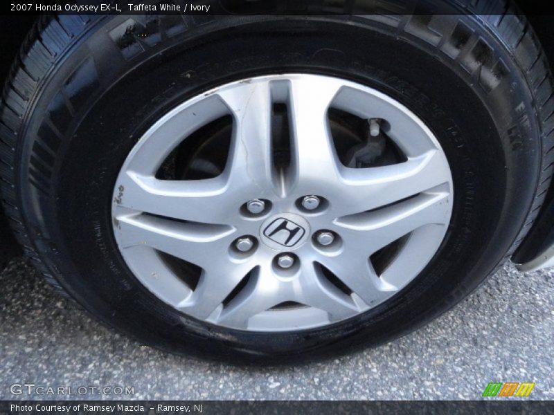 Taffeta White / Ivory 2007 Honda Odyssey EX-L