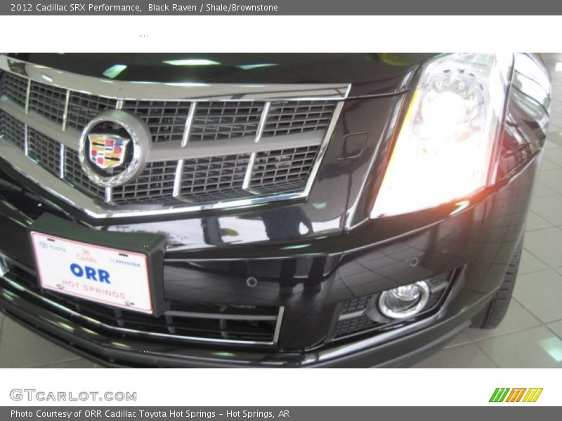 Black Raven / Shale/Brownstone 2012 Cadillac SRX Performance