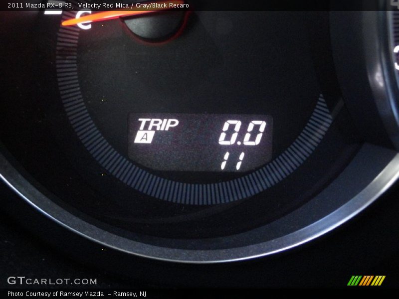 Velocity Red Mica / Gray/Black Recaro 2011 Mazda RX-8 R3