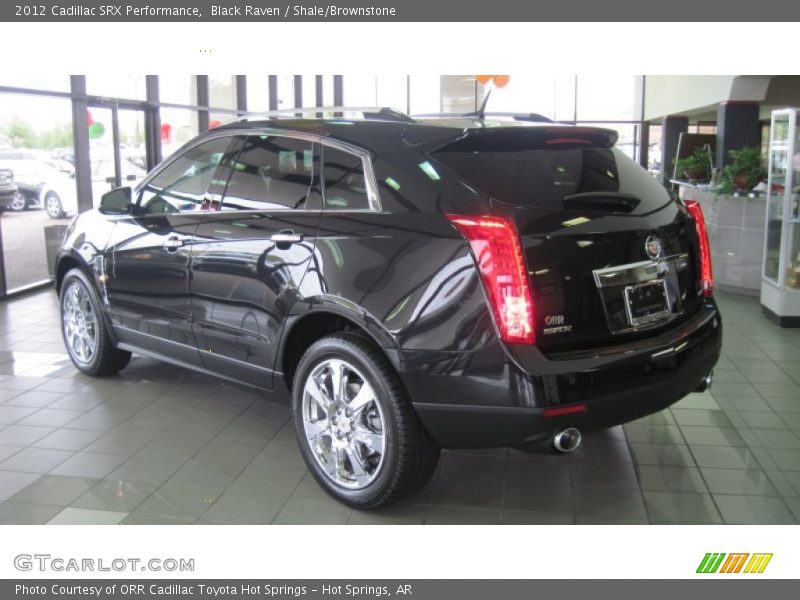 Black Raven / Shale/Brownstone 2012 Cadillac SRX Performance