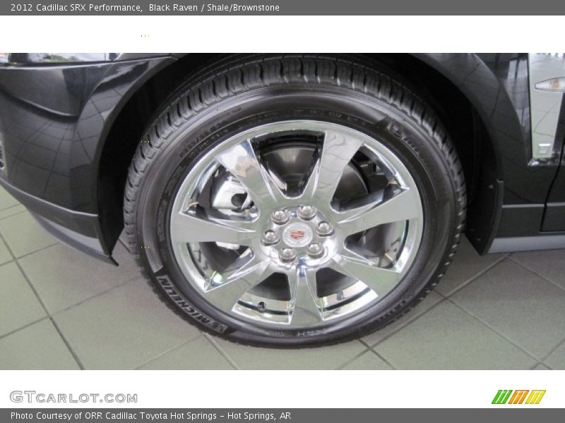 Black Raven / Shale/Brownstone 2012 Cadillac SRX Performance