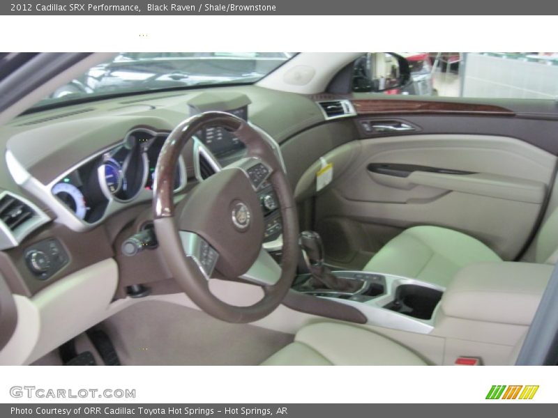 Black Raven / Shale/Brownstone 2012 Cadillac SRX Performance
