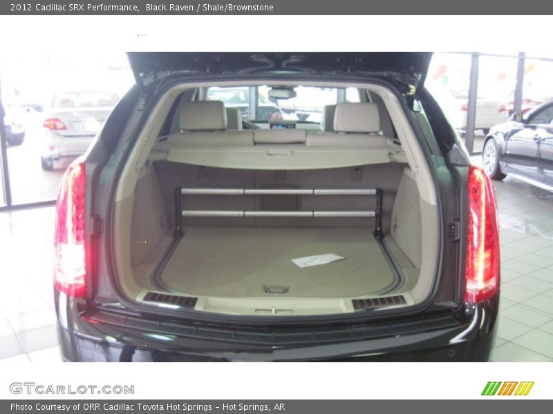 Black Raven / Shale/Brownstone 2012 Cadillac SRX Performance