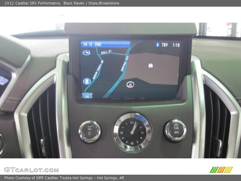 Black Raven / Shale/Brownstone 2012 Cadillac SRX Performance