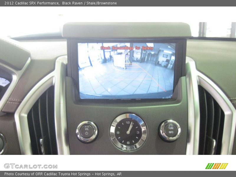 Black Raven / Shale/Brownstone 2012 Cadillac SRX Performance