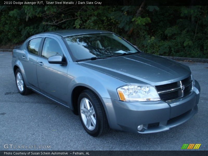 Silver Steel Metallic / Dark Slate Gray 2010 Dodge Avenger R/T