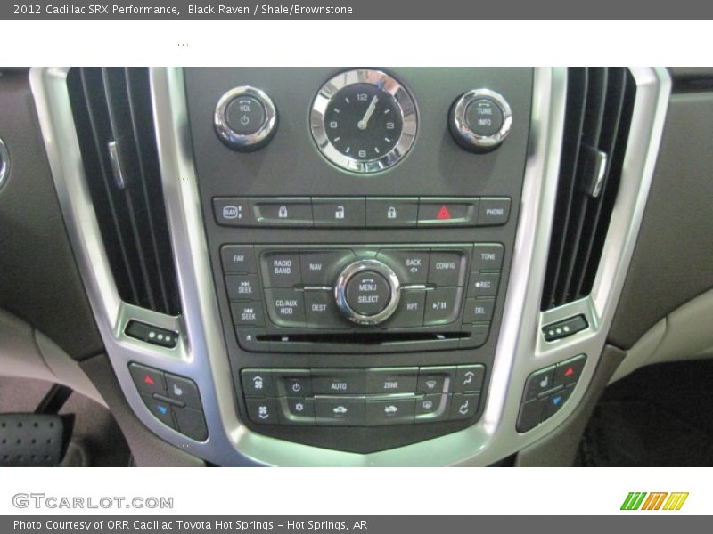 Black Raven / Shale/Brownstone 2012 Cadillac SRX Performance