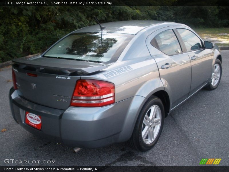 Silver Steel Metallic / Dark Slate Gray 2010 Dodge Avenger R/T