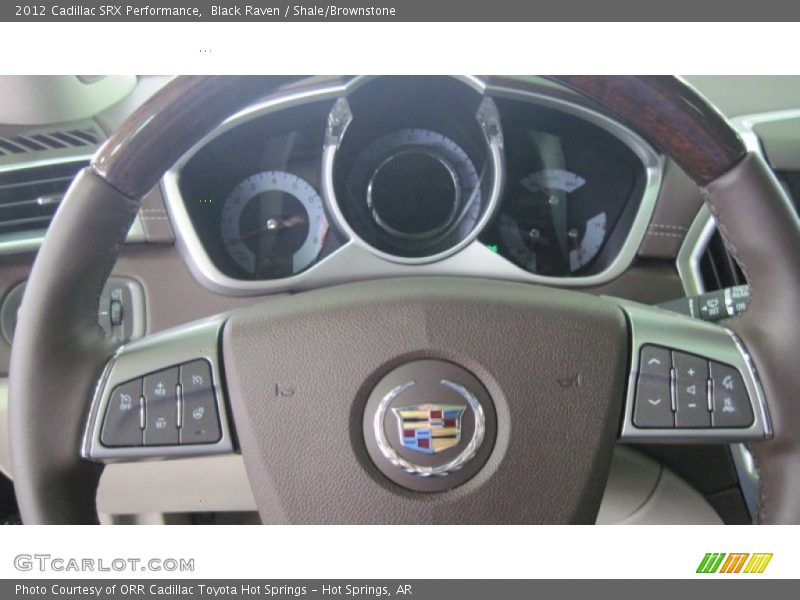 Black Raven / Shale/Brownstone 2012 Cadillac SRX Performance
