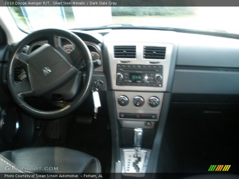Silver Steel Metallic / Dark Slate Gray 2010 Dodge Avenger R/T