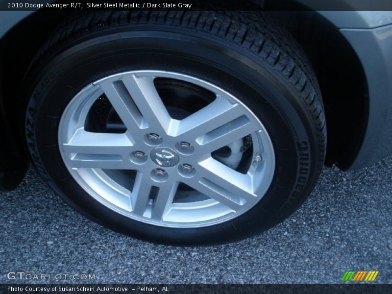 Silver Steel Metallic / Dark Slate Gray 2010 Dodge Avenger R/T