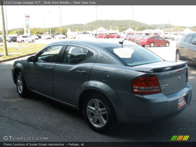 Silver Steel Metallic / Dark Slate Gray 2010 Dodge Avenger R/T