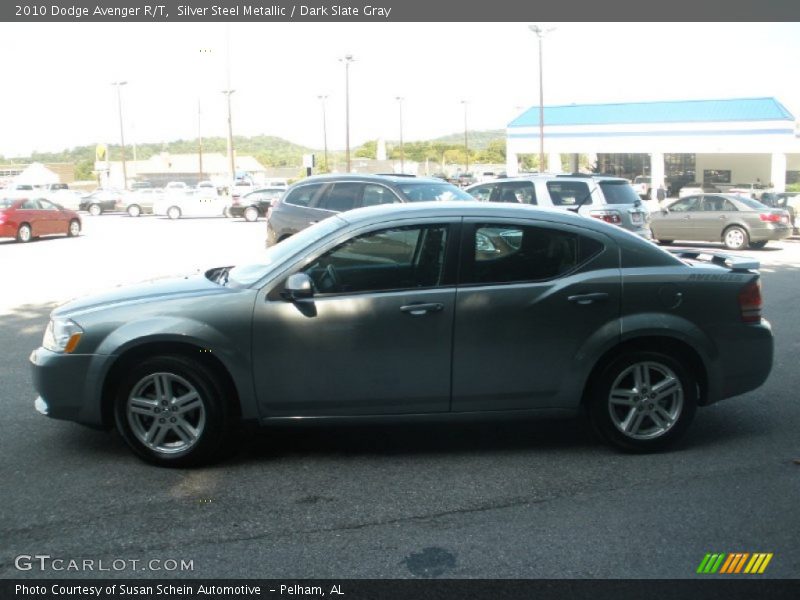 Silver Steel Metallic / Dark Slate Gray 2010 Dodge Avenger R/T