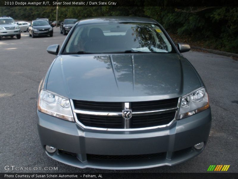 Silver Steel Metallic / Dark Slate Gray 2010 Dodge Avenger R/T