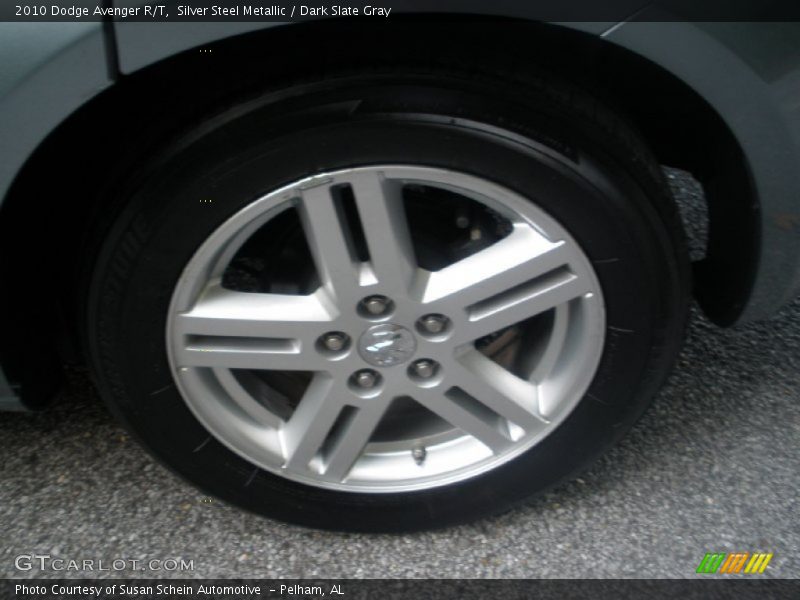 Silver Steel Metallic / Dark Slate Gray 2010 Dodge Avenger R/T