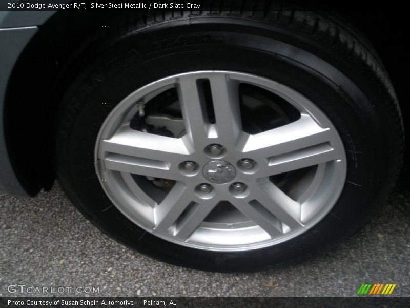 Silver Steel Metallic / Dark Slate Gray 2010 Dodge Avenger R/T