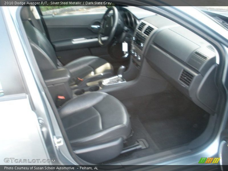Silver Steel Metallic / Dark Slate Gray 2010 Dodge Avenger R/T
