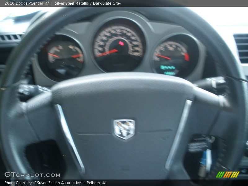 Silver Steel Metallic / Dark Slate Gray 2010 Dodge Avenger R/T