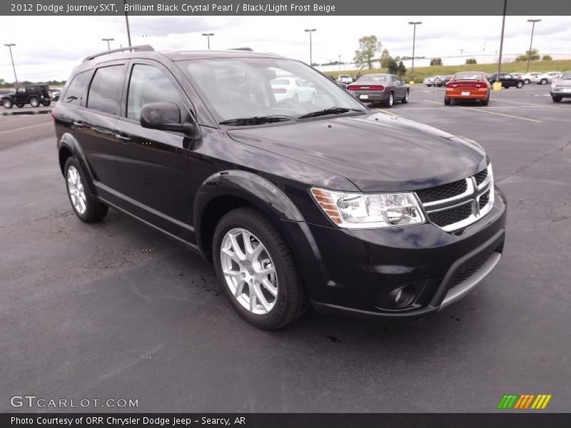 Front 3/4 View of 2012 Journey SXT