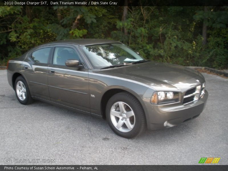 Dark Titanium Metallic / Dark Slate Gray 2010 Dodge Charger SXT