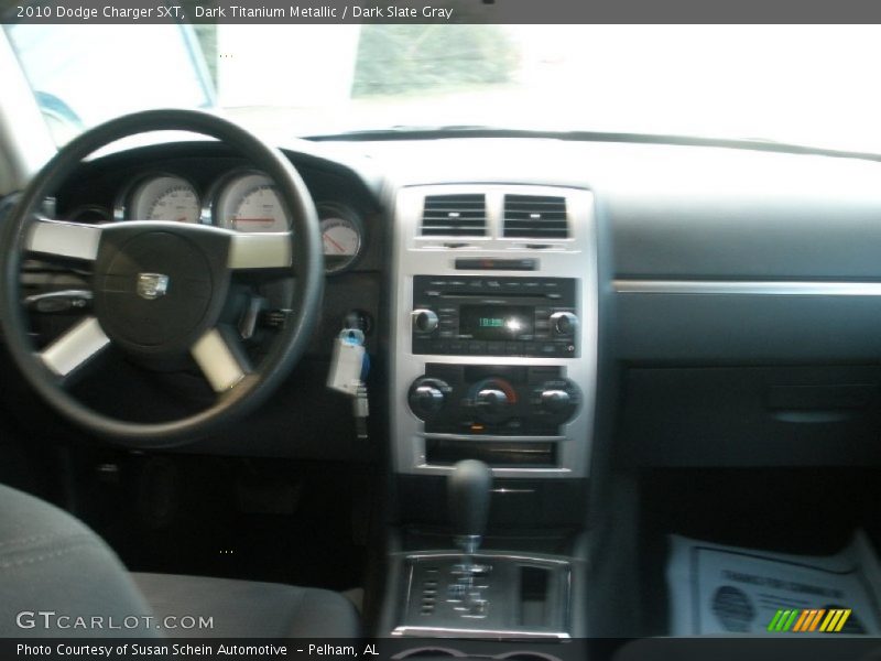 Dark Titanium Metallic / Dark Slate Gray 2010 Dodge Charger SXT
