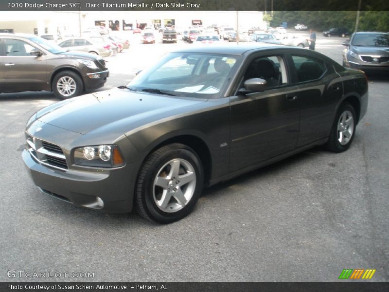 Dark Titanium Metallic / Dark Slate Gray 2010 Dodge Charger SXT