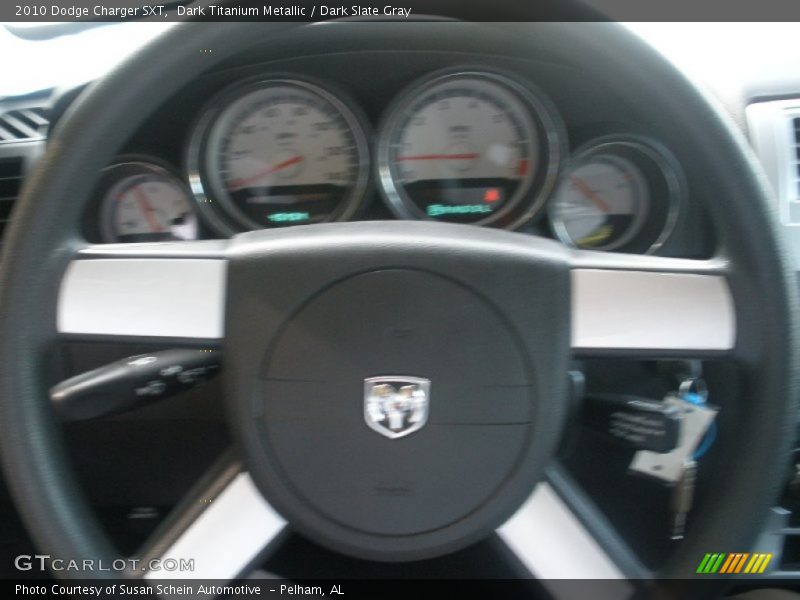 Dark Titanium Metallic / Dark Slate Gray 2010 Dodge Charger SXT