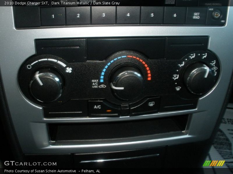 Dark Titanium Metallic / Dark Slate Gray 2010 Dodge Charger SXT