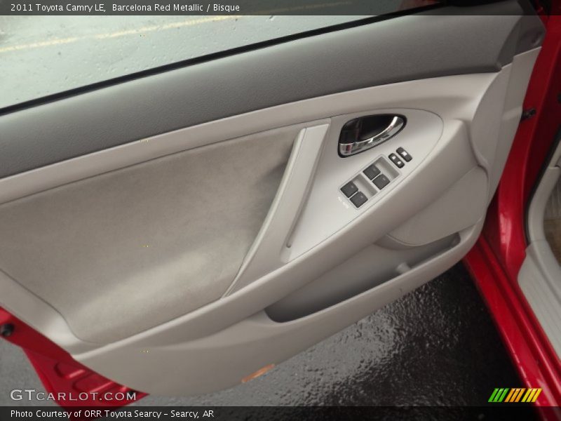 Barcelona Red Metallic / Bisque 2011 Toyota Camry LE