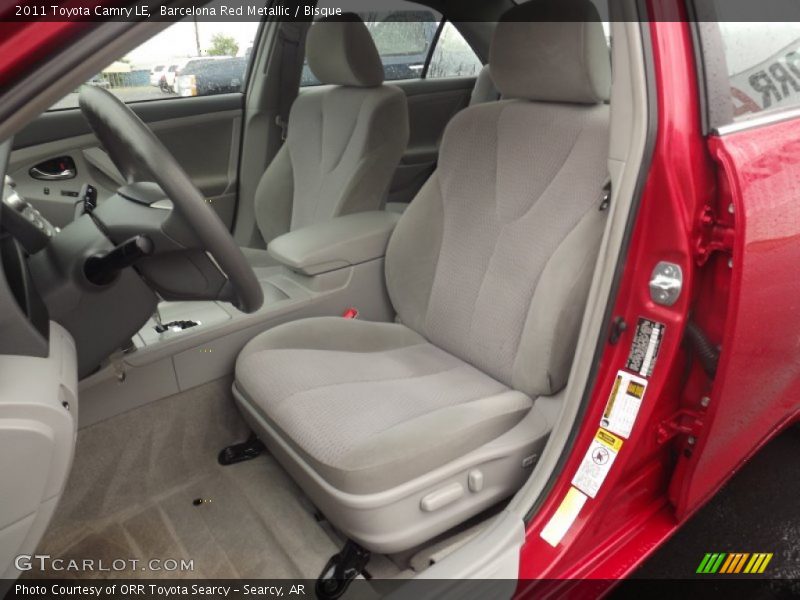 Barcelona Red Metallic / Bisque 2011 Toyota Camry LE