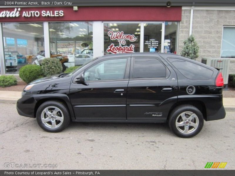 Black / Dark Gray 2004 Pontiac Aztek